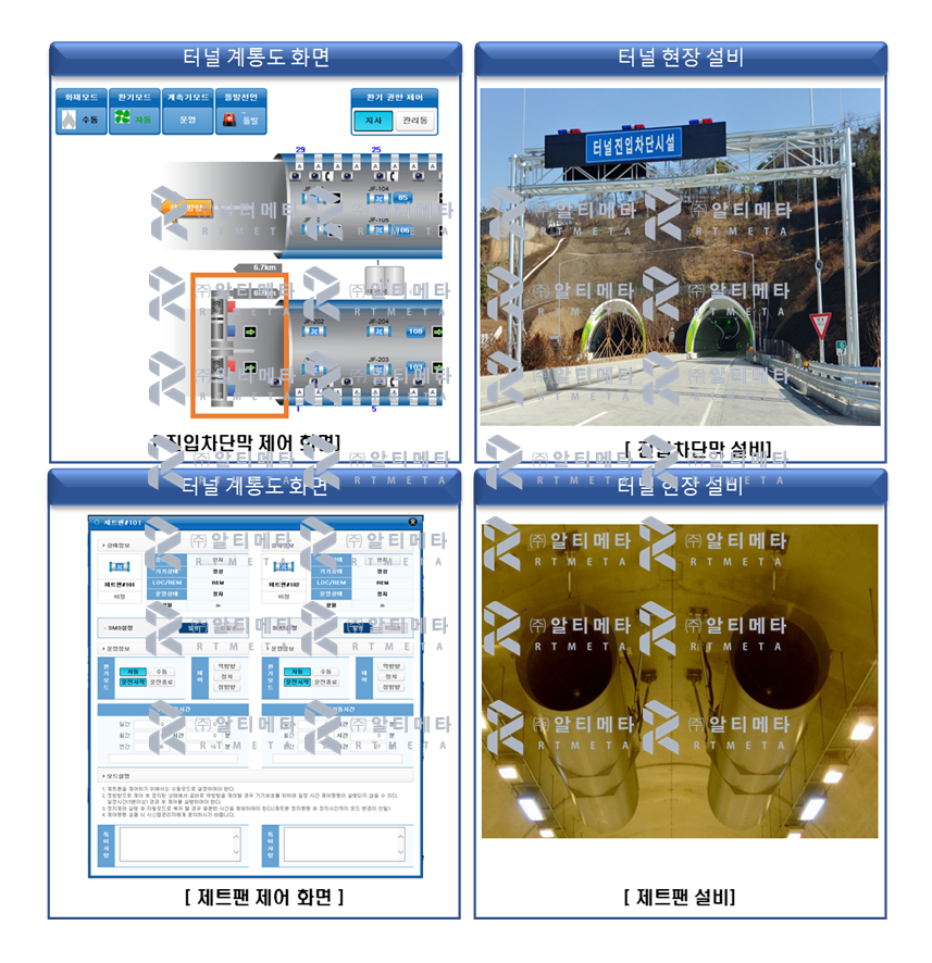 터널통합원격 관리시스템